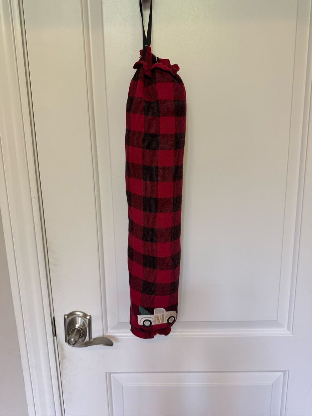 Handmade Plastic Bag Holder-Truck with M